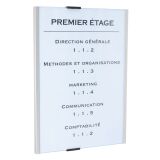 Plaque murale 30,5 x 21,5 cm Info Sign Durable