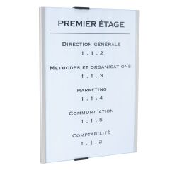 Placa de Señalización Info Sign 215 x 305 Durable