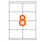 Etiquette adresse jet d'encre Agipa blanche - 100 feuilles