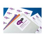 Etiquette adresse jet d'encre Agipa blanche - 100 feuilles