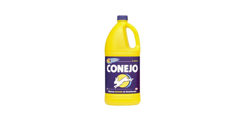 Lejía desinfectante Conejo - botella de 2 litros