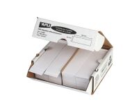 Doos met 1000 frankeeretiketten 1 stuk 140 x 40 mm Apli Agipa wit