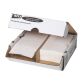 Doos met 1000 frankeeretiketten: 500 bladen met 2 stuks 140 x 45 mm Apli Agipa wit