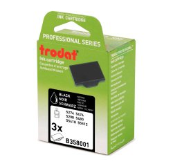 Tinta para sello Professional Line 6/58 Trodat Lote de 3 - negro