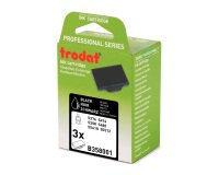 Tinta para sello Professional Line 6/58 Trodat Lote de 3 - negro