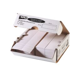 Box of 1000 postage labels 1 piece 150 x 39 mm Apli Agipa white