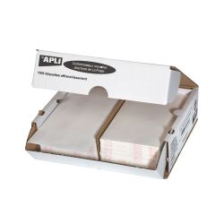 Etiquette affranchissement 2 de front 175 x 45 mm Apli Agipa blanche - Boîte de 1000