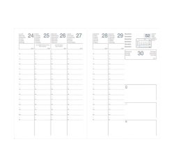Agenda Eco semainier - Année 2027 - 10 x 15 cm