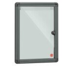 Vitrina de exterior Bruneau puerta batiente Alt 34 x An. 25,5 cm 1 hoja