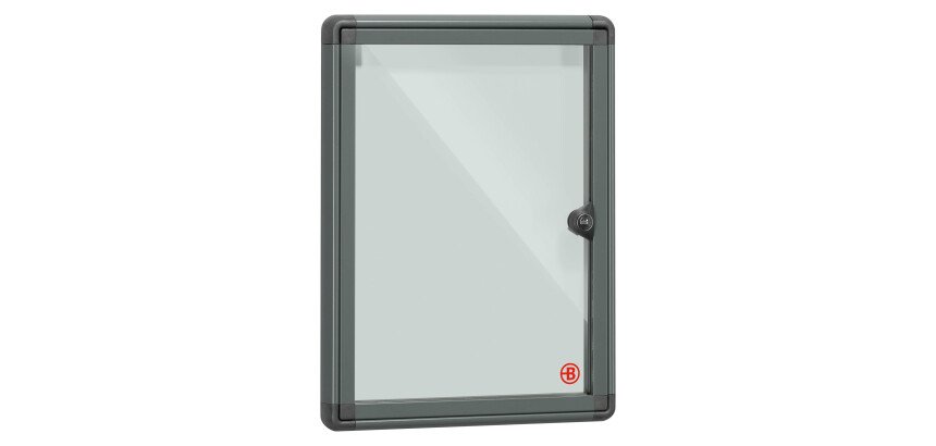 Vitrina de exterior Bruneau puerta batiente Alt 34 x An. 25,5 cm 1 hoja