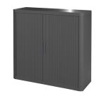Armoire à rideaux démontable Easy Office 104 x 110 corps anthracite