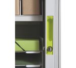 Armoire à rideaux démontable easyOffice 104 x 110 corps gris
