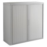 Armoire à rideaux démontable easyOffice 104 x 110 corps gris