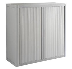 Armoire à rideaux démontable easyOffice 104 x 110 corps gris