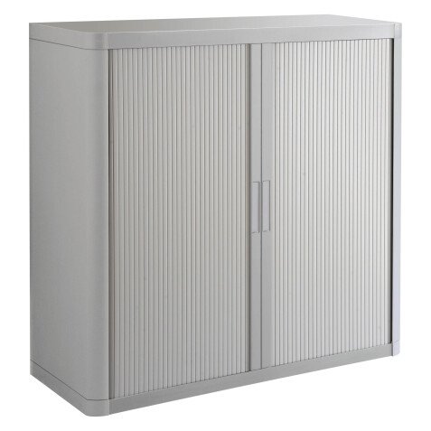 Armoire à rideaux démontable easyOffice 104 x 110 corps gris