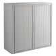 Armoire à rideaux démontable easyOffice 104 x 110 corps gris