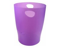 Corbeille à papier Ecobin Exacompta violet