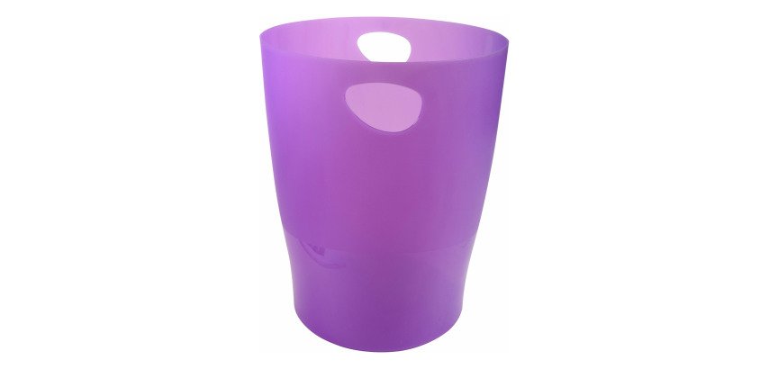 Corbeille à papier Ecobin Exacompta couleur