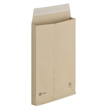 Pack of 50 envelopes in brown kraft paper 115g 229x324