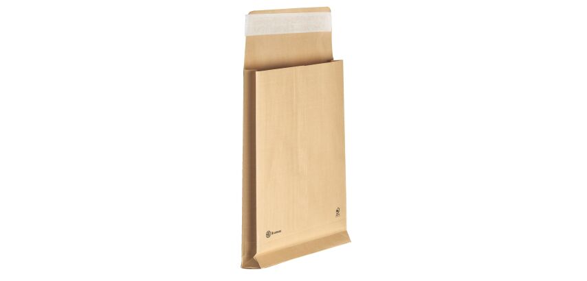 Pack of 50 envelopes without window 275 x 365 mm accordion 5 cm
