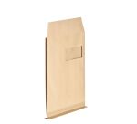 Pack von 50 Versandtaschen mit Sichtfenster 229 x 324 mm Balg 3 cm