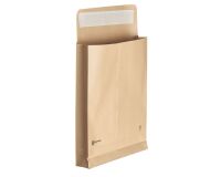 Bolsas kraft con fuelle de 5 cm 260 x 330 mm - Paquete de 50