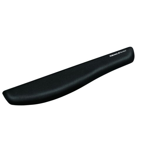 Reposamuñecas para teclado Foam Plush Fellowes Negro
