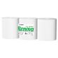 Toilet paper Maxi Jumbi single layer Renova Green - box with 9 rolls of 350 m
