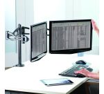 Brazo ergonómico flexible Fellowes Professional para 2 pantallas