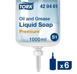 Liquid soap Tork S1 workshop and industry - Cartridge 1 liter