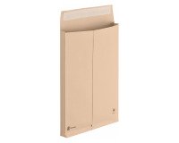 Pack of 50 envelopes without window 275 x 365 mm accordion 3 cm