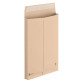 Pochette à soufflets 3 cm kraft brun armé 275 x 365 mm Bruneau 120 g sans fenêtre - Boîte de 50