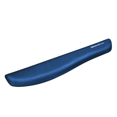 Reposamuñecas para teclado Foam Plush Fellowes Azul