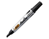 Rotulador permanente Bic Marking 2300 punta biselada Negro