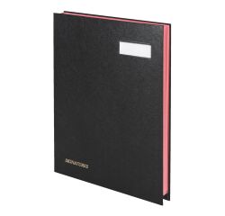 Briefmappe Extendos Signature 24 Fächer - Schwarz
