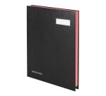 Parapheur signature carton Extendos 24 compartiments A4 noir