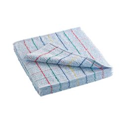 Vaatdoek van gekruld katoen - Zakje van 10