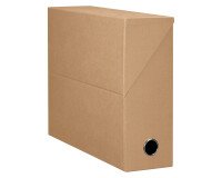 Boîte de classement carton Oxford dos 9 cm couleur