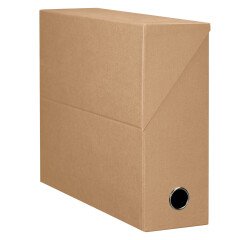 Boîte de classement carton Oxford dos 9 cm couleur