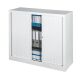 Armoire basse à rideaux monoblocs Généric 100 x 120 cm