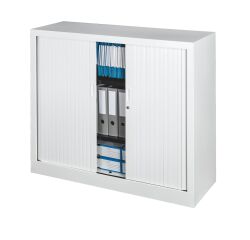 Armoire basse à rideaux monoblocs Généric 100 x 120 cm