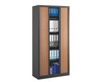 Armoires à rideaux Eco-conçue Décor Monobloc H 198 x L 100