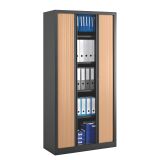 Armoires à rideaux Eco-conçue Décor Monobloc H 198 x L 100