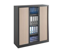 Armoires à rideaux Eco-conçue Décor Monobloc H 136 x L 120