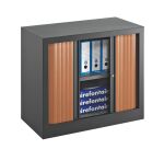 Armoires à rideaux Eco-conçue Décor Monobloc H 70 x L80