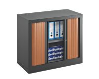 Armoires à rideaux Eco-conçue Décor Monobloc H 70 x L 120