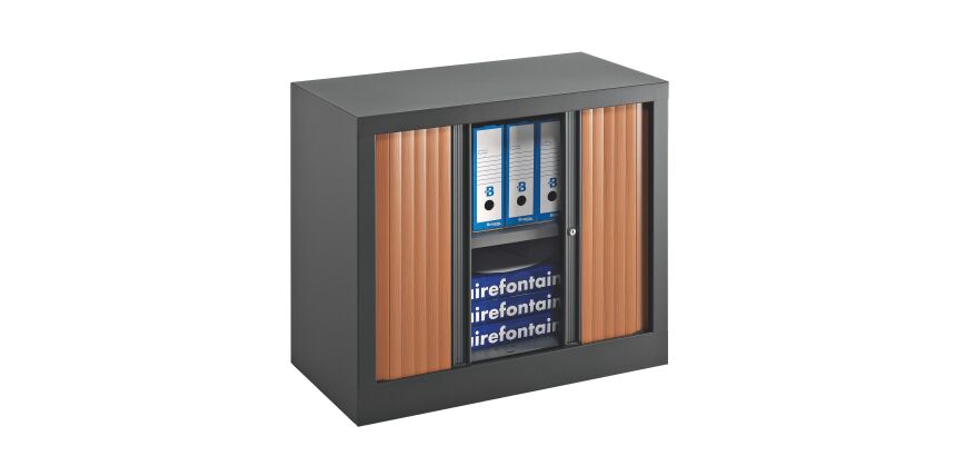 Armoires à rideaux Eco-conçue Décor Monobloc H 70 x L80