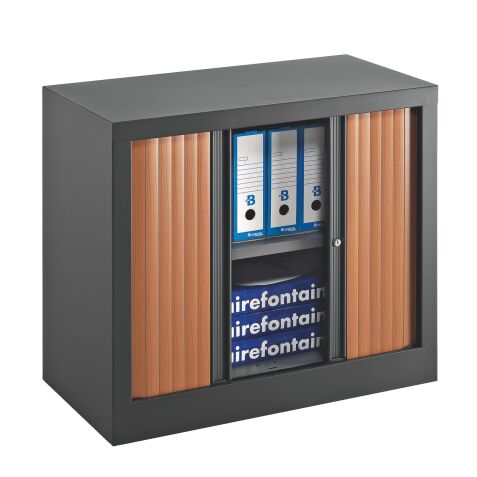 Armoires à rideaux Eco-conçue Décor Monobloc H 70 x L80