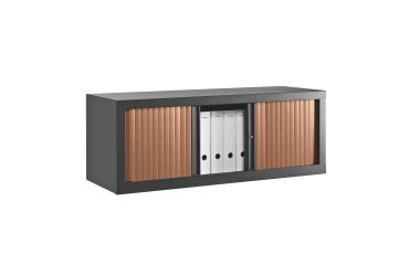 Réhausses à rideaux Eco-conçue Décor H 44 x L 120 cm corps anthracite