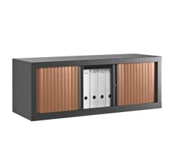 Réhausses à rideaux Eco-conçue Décor H 44 x L 120 cm corps anthracite